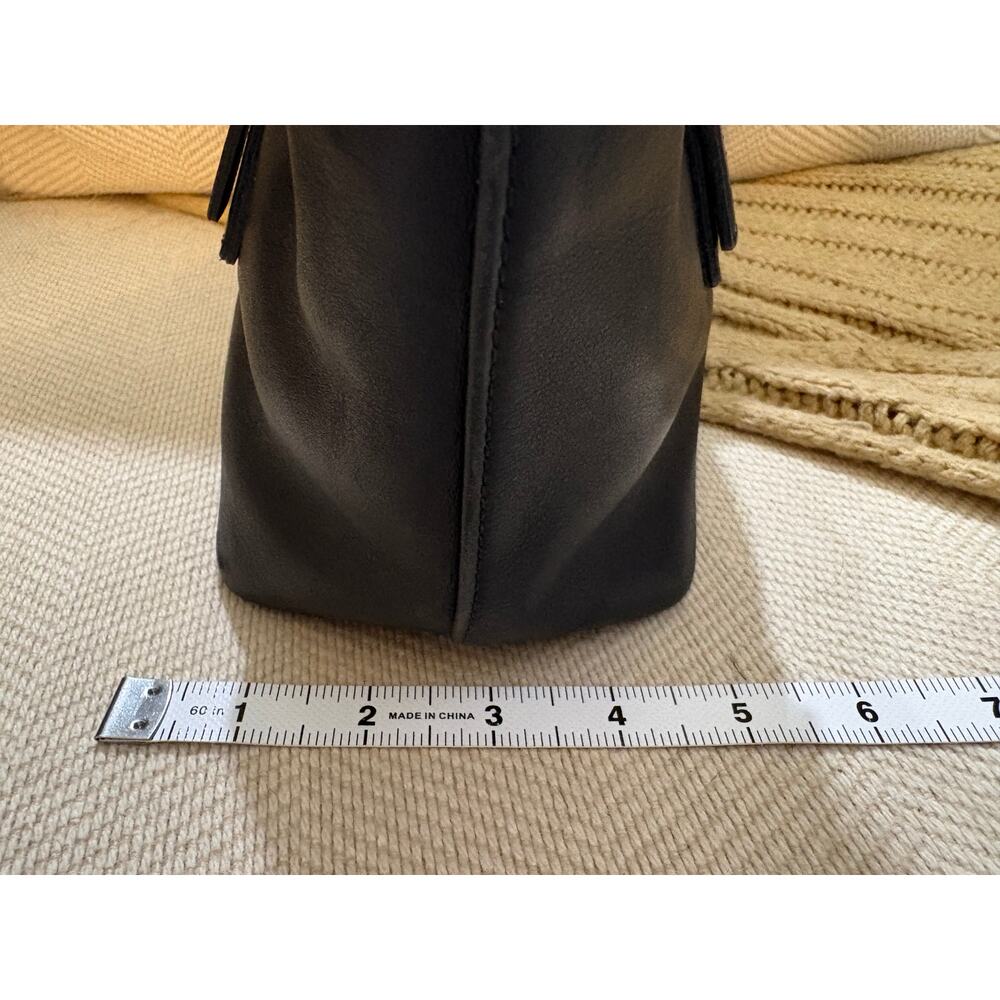 Vintage Coach Legacy Mini Market Tote 9846 Black Leather - Picture 12 of 12